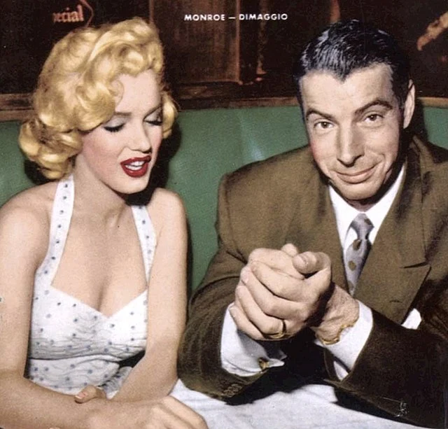 Marilyn Monroe and Joe DiMaggio